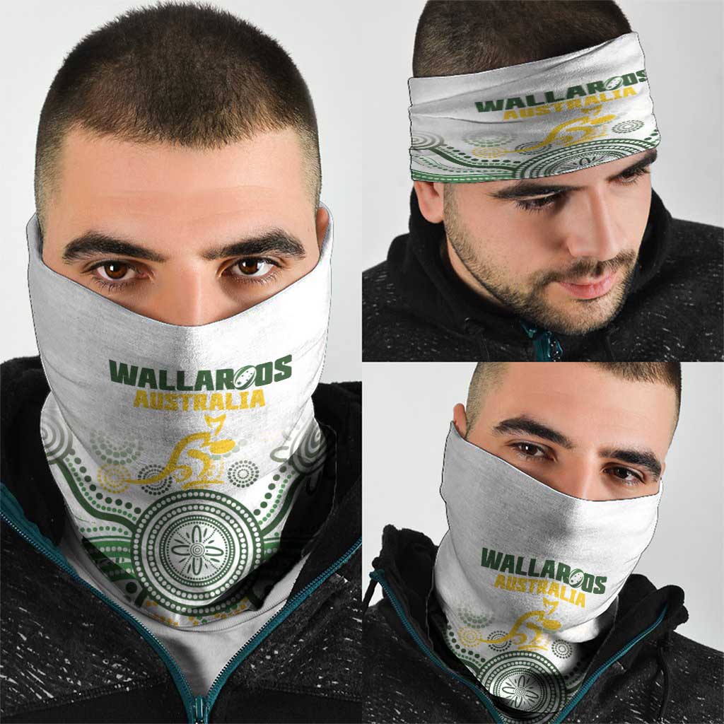 Australia Rugby Custom Neck Gaiter 2025 Wallaroos Indigenous Art LT14