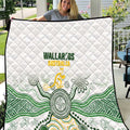Australia Rugby Quilt 2025 Wallaroos Indigenous Art - Aussie Hoodie