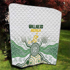 Australia Rugby Quilt 2025 Wallaroos Indigenous Art - Aussie Hoodie