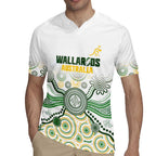 Australia Rugby Custom Rugby Jersey 2025 Wallaroos Indigenous Art - Aussie Hoodie