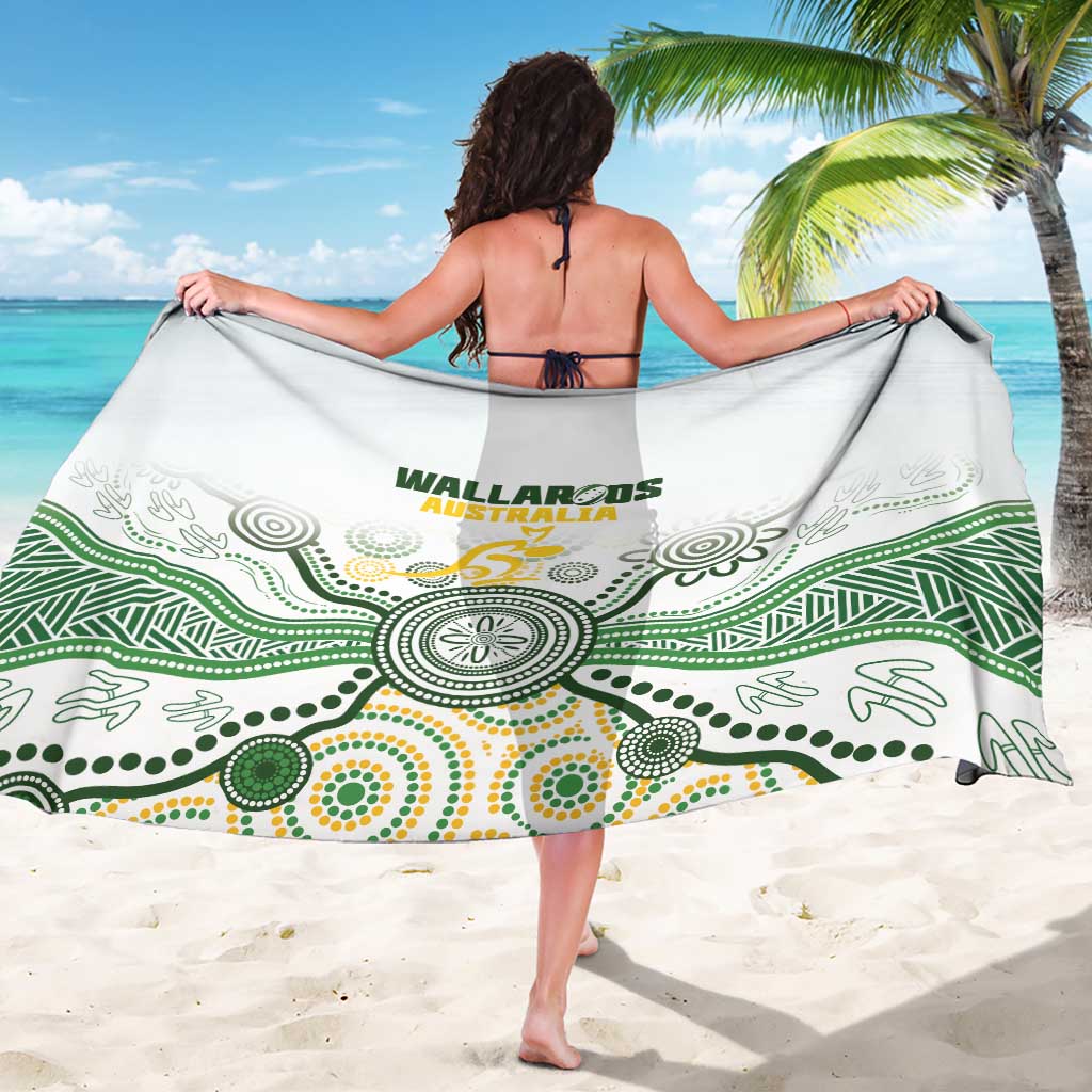 Australia Rugby Sarong 2025 Wallaroos Indigenous Art - Aussie Hoodie