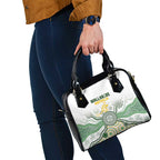 Australia Rugby Shoulder Handbag 2025 Wallaroos Indigenous Art - Aussie Hoodie