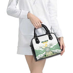Australia Rugby Shoulder Handbag 2025 Wallaroos Indigenous Art - Aussie Hoodie