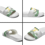 Australia Rugby Slide Sandals 2025 Wallaroos Indigenous Art - Aussie Hoodie