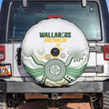 Australia Rugby Spare Tire Cover 2025 Wallaroos Indigenous Art - Aussie Hoodie