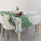 Australia Rugby Tablecloth 2025 Wallaroos Indigenous Art - Aussie Hoodie