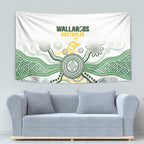 Australia Rugby Tapestry 2025 Wallaroos Indigenous Art - Aussie Hoodie