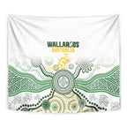 Australia Rugby Tapestry 2025 Wallaroos Indigenous Art - Aussie Hoodie