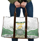 Australia Rugby Travel Bag 2025 Wallaroos Indigenous Art - Aussie Hoodie