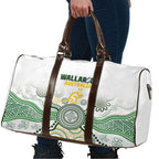 Australia Rugby Travel Bag 2025 Wallaroos Indigenous Art - Aussie Hoodie