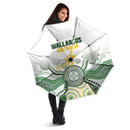Australia Rugby Umbrella 2025 Wallaroos Indigenous Art - Aussie Hoodie