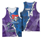 Storm And Knights Rugby Custom Basketball Jersey Dynamic Style