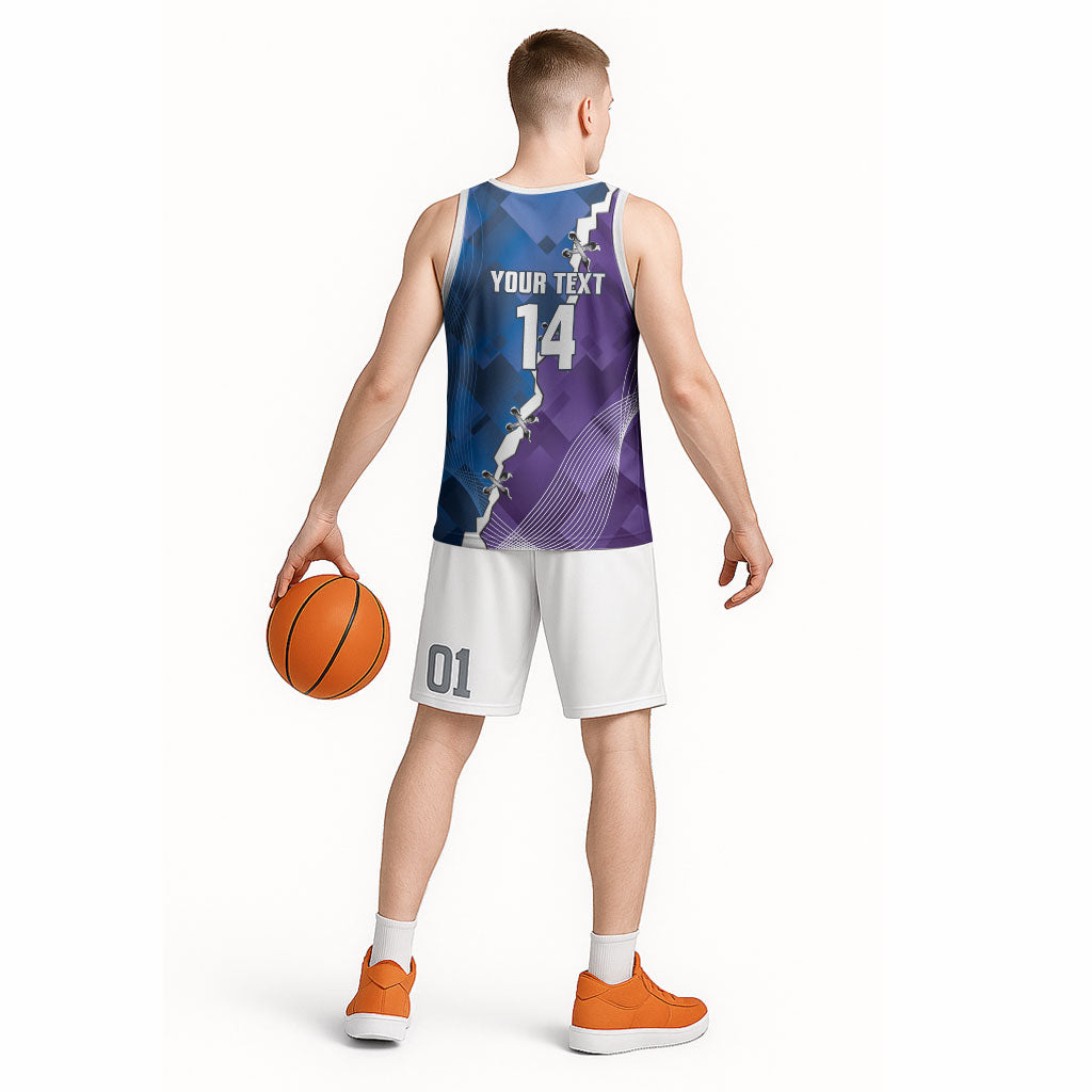 Storm And Knights Rugby Custom Basketball Jersey Dynamic Style