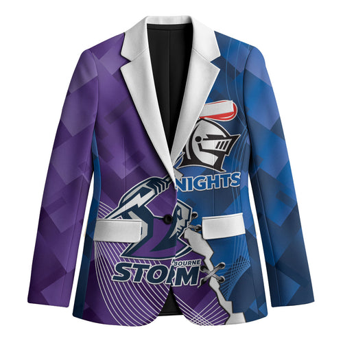 Storm And Knights Rugby Custom Blazer Dynamic Style