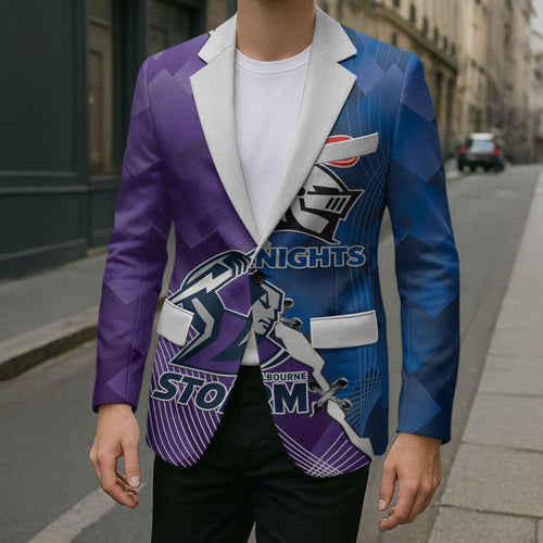Storm And Knights Rugby Custom Blazer Dynamic Style