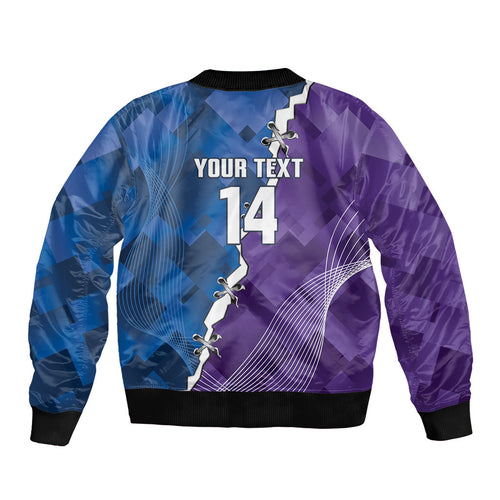 Storm And Knights Rugby Custom Bomber Jacket Dynamic Style