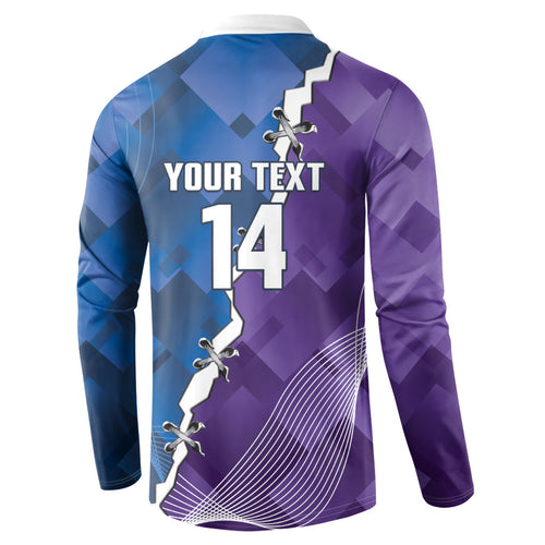 Storm And Knights Rugby Custom Button Sweatshirt Dynamic Style