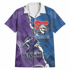 Storm And Knights Rugby Custom Hawaiian Shirt Dynamic Style