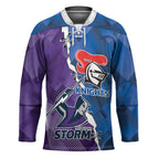 Storm And Knights Rugby Custom Hockey Jersey Dynamic Style