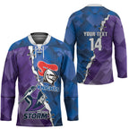 Storm And Knights Rugby Custom Hockey Jersey Dynamic Style