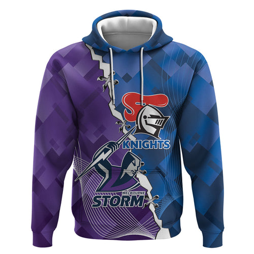 Storm And Knights Rugby Custom Hoodie Dynamic Style