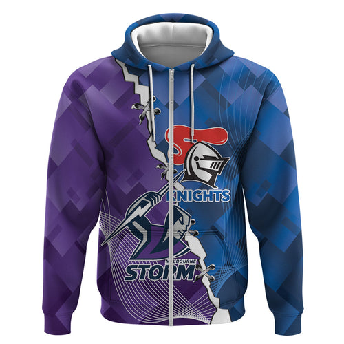 Storm And Knights Rugby Custom Hoodie Dynamic Style