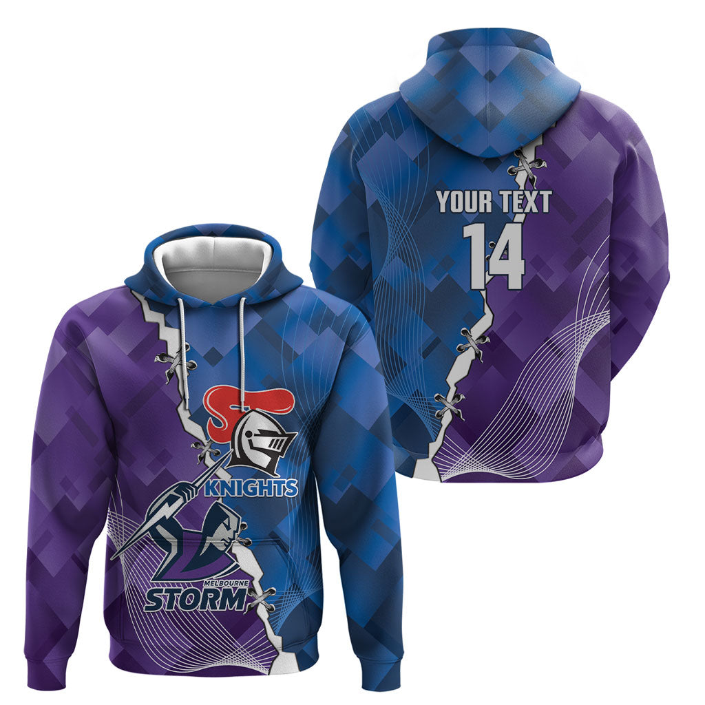 Storm And Knights Rugby Custom Hoodie Dynamic Style