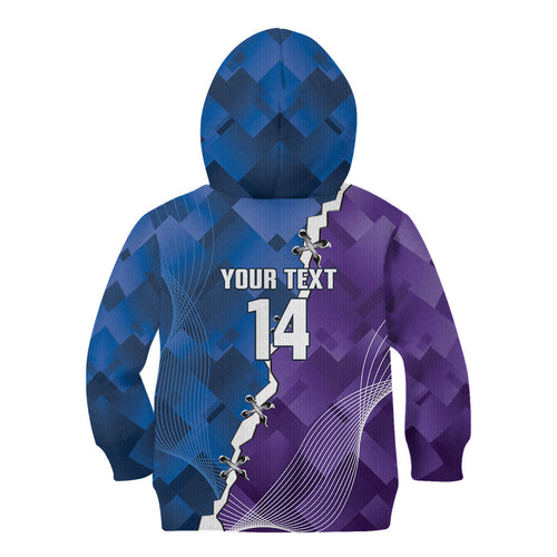 Storm And Knights Rugby Custom Kid Hoodie Dynamic Style