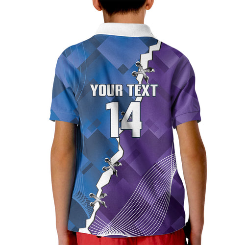 Storm And Knights Rugby Custom Kid Polo Shirt Dynamic Style