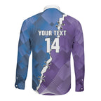 Storm And Knights Rugby Custom Long Sleeve Button Shirt Dynamic Style