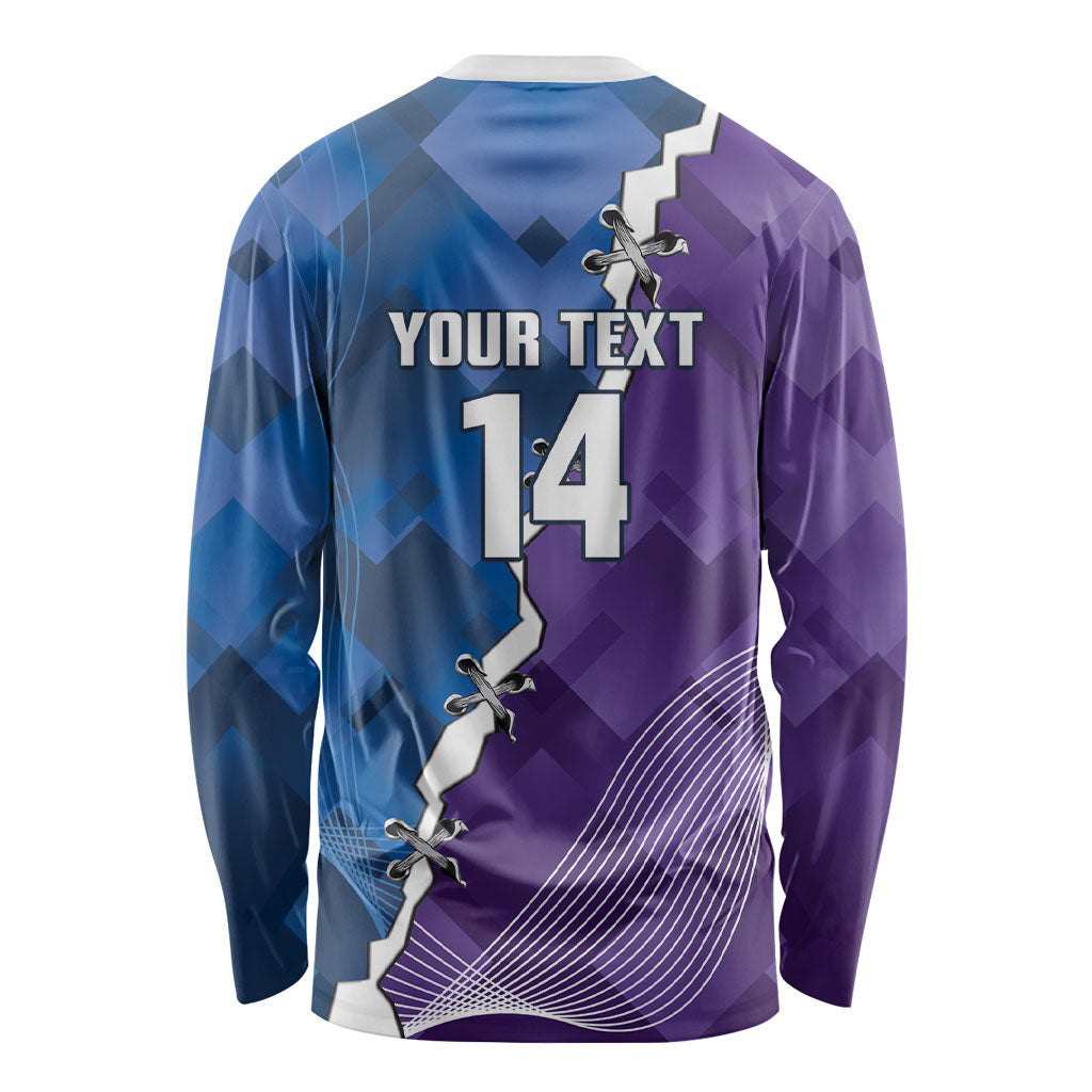 Storm And Knights Rugby Custom Long Sleeve Shirt Dynamic Style