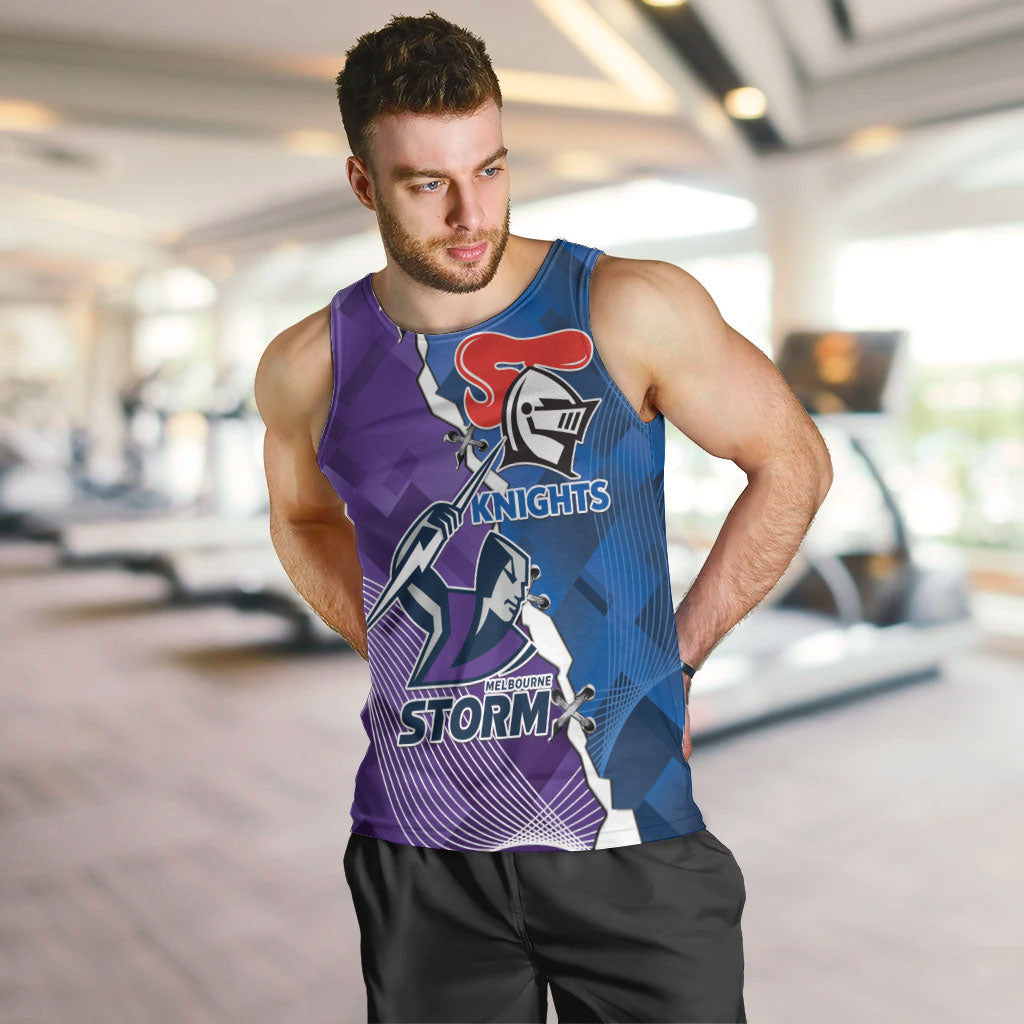 Storm And Knights Rugby Custom Men Tank Top Dynamic Style