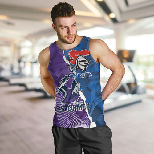 Storm And Knights Rugby Custom Men Tank Top Dynamic Style