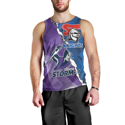 Storm And Knights Rugby Custom Men Tank Top Dynamic Style