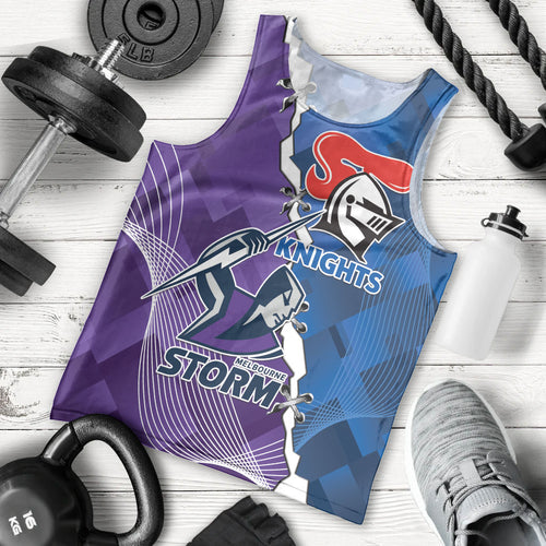 Storm And Knights Rugby Custom Men Tank Top Dynamic Style