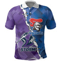 Storm And Knights Rugby Custom Polo Shirt Dynamic Style