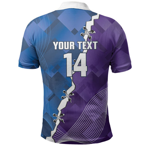 Storm And Knights Rugby Custom Polo Shirt Dynamic Style