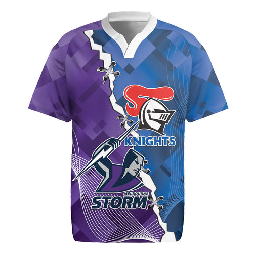 Storm And Knights Rugby Custom Rugby Jersey Dynamic Style