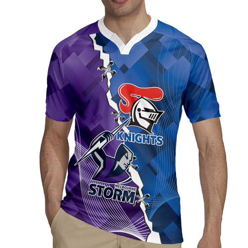 Storm And Knights Rugby Custom Rugby Jersey Dynamic Style