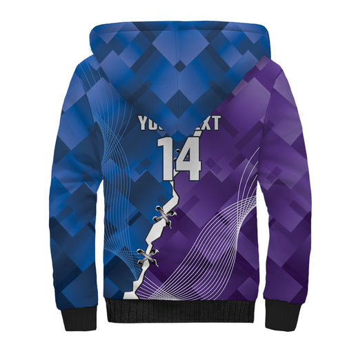 Storm And Knights Rugby Custom Sherpa Hoodie Dynamic Style