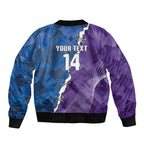 Storm And Knights Rugby Custom Sleeve Zip Bomber Jacket Dynamic Style