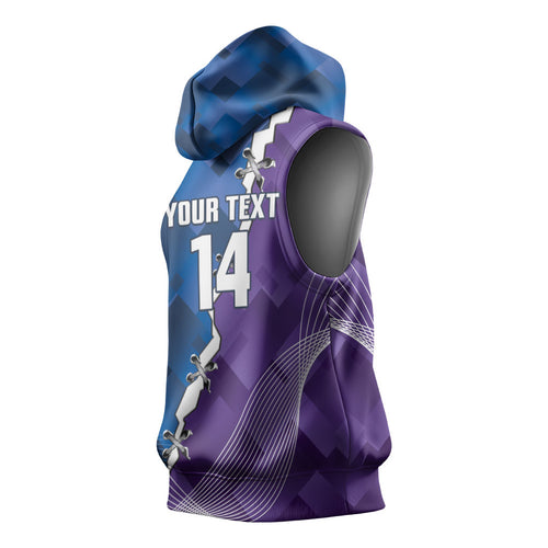 Storm And Knights Rugby Custom Sleeveless Hoodie Dynamic Style