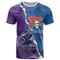 Storm And Knights Rugby Custom T Shirt Dynamic Style