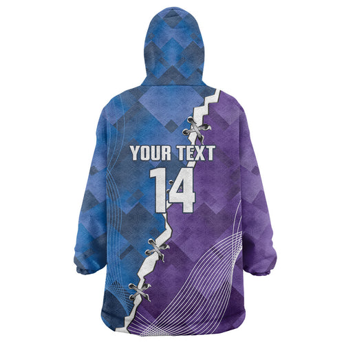 Storm And Knights Rugby Custom Wearable Blanket Hoodie Dynamic Style