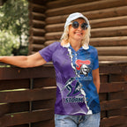 Storm And Knights Rugby Custom Women Polo Shirt Dynamic Style