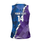 Storm And Knights Rugby Custom Women Sleeveless Polo Shirt Dynamic Style