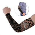 Aotearoa Kati Mamoe Personalised Arm Sleeves Maori Iwi Poutama Puhoro Tattoo