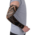 Aotearoa Kati Mamoe Personalised Arm Sleeves Maori Iwi Poutama Puhoro Tattoo