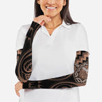 Aotearoa Kati Mamoe Personalised Arm Sleeves Maori Iwi Poutama Puhoro Tattoo