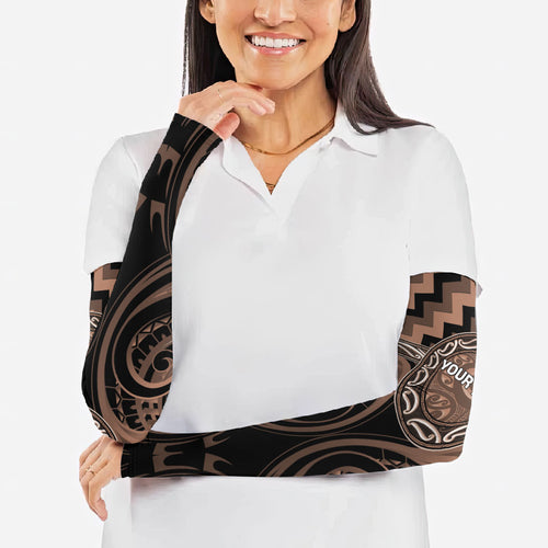 Aotearoa Kati Mamoe Personalised Arm Sleeves Maori Iwi Poutama Puhoro Tattoo